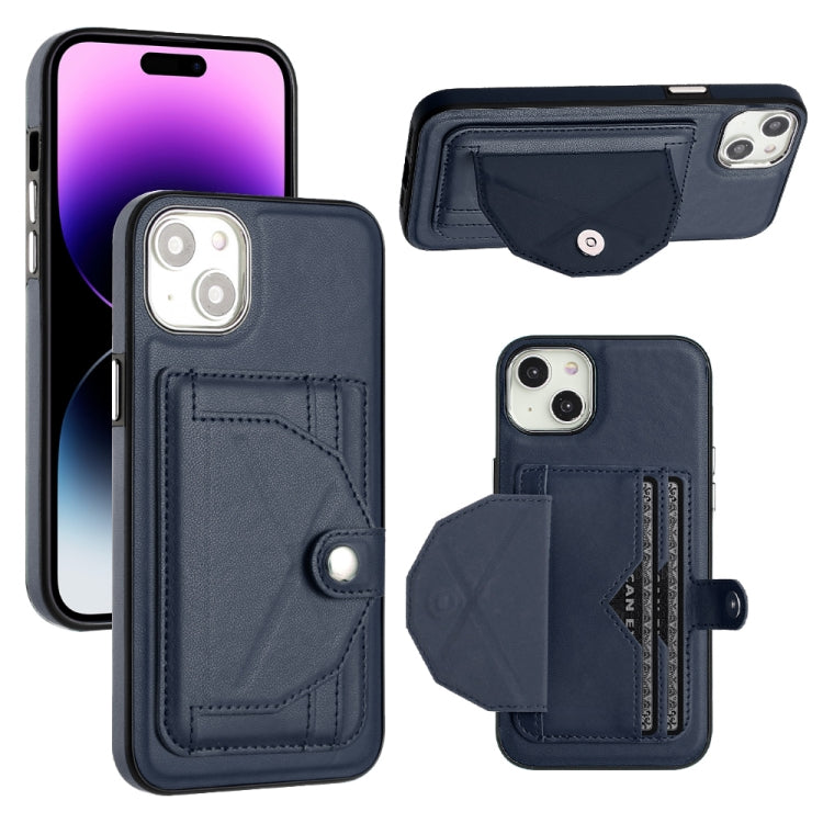 Shockproof Leather Phone Case with Card Holder, For iPhone 15 Pro Max, For iPhone 14, For iPhone 14 Plus, For iPhone 15 Pro, For iPhone 15 Plus, For iPhone 14 Pro, For iPhone 15, For iPhone 14 Pro Max