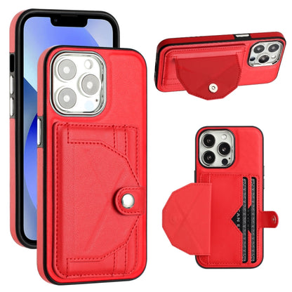 Shockproof Leather Phone Case with Card Holder, For iPhone 15 Pro Max, For iPhone 14, For iPhone 14 Plus, For iPhone 15 Pro, For iPhone 15 Plus, For iPhone 14 Pro, For iPhone 15, For iPhone 14 Pro Max