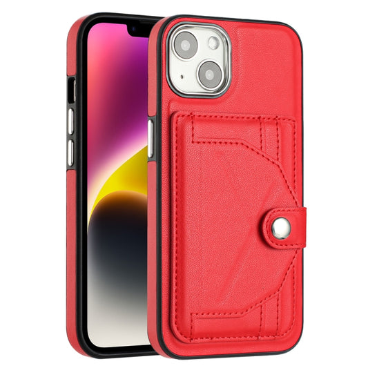 Shockproof Leather Phone Case with Card Holder, For iPhone 13, For iPhone 13 Pro, For iPhone 13 Pro Max, For iPhone 12 / 12 Pro, For iPhone 12 Pro Max, For iPhone 11, For iPhone 11 Pro, For iPhone 11 Pro Max