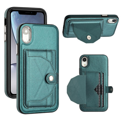 Shockproof Leather Phone Case with Card Holder, For iPhone XS Max, For iPhone XR, For iPhone X / XS, For iPhone SE 2022/SE 2020/6/7/8, For iPhone 6 Plus/7 Plus/8 Plus