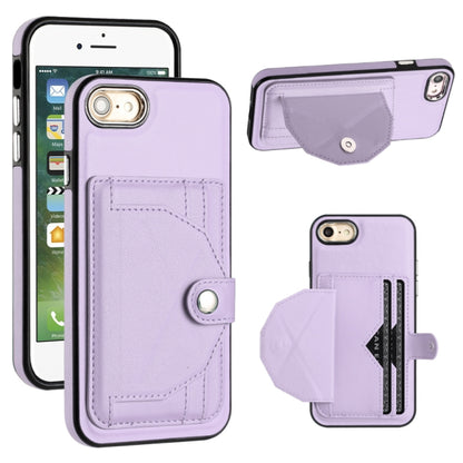 Shockproof Leather Phone Case with Card Holder, For iPhone XS Max, For iPhone XR, For iPhone X / XS, For iPhone SE 2022/SE 2020/6/7/8, For iPhone 6 Plus/7 Plus/8 Plus