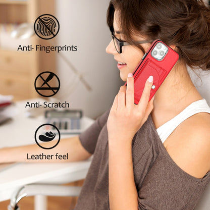 Shockproof Leather Phone Case with Card Holder, For iPhone 15 Pro Max, For iPhone 14, For iPhone 14 Plus, For iPhone 15 Pro, For iPhone 15 Plus, For iPhone 14 Pro, For iPhone 15, For iPhone 14 Pro Max