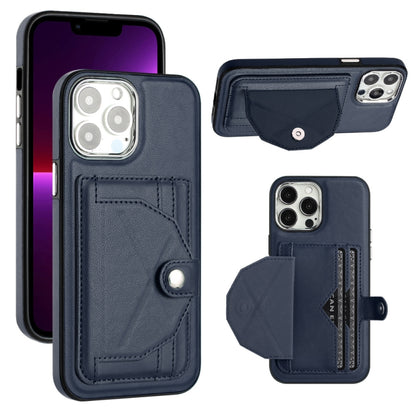 Shockproof Leather Phone Case with Card Holder, For iPhone 15 Pro Max, For iPhone 14, For iPhone 14 Plus, For iPhone 15 Pro, For iPhone 15 Plus, For iPhone 14 Pro, For iPhone 15, For iPhone 14 Pro Max