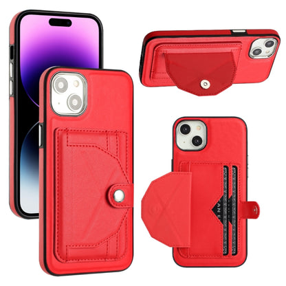 Shockproof Leather Phone Case with Card Holder, For iPhone 15 Pro Max, For iPhone 14, For iPhone 14 Plus, For iPhone 15 Pro, For iPhone 15 Plus, For iPhone 14 Pro, For iPhone 15, For iPhone 14 Pro Max