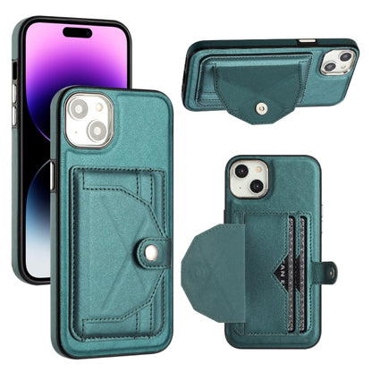 Shockproof Leather Phone Case with Card Holder, For iPhone 15 Pro Max, For iPhone 14, For iPhone 14 Plus, For iPhone 15 Pro, For iPhone 15 Plus, For iPhone 14 Pro, For iPhone 15, For iPhone 14 Pro Max
