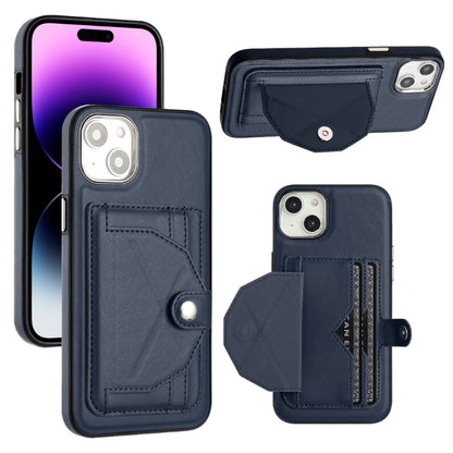 Shockproof Leather Phone Case with Card Holder, For iPhone 15 Pro Max, For iPhone 14, For iPhone 14 Plus, For iPhone 15 Pro, For iPhone 15 Plus, For iPhone 14 Pro, For iPhone 15, For iPhone 14 Pro Max