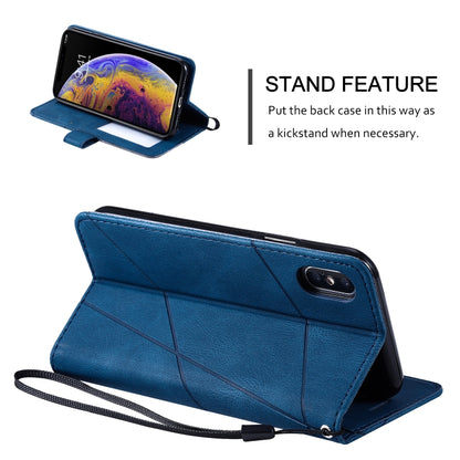 Skin Feel Splicing Horizontal Flip Leather Case with Holder & Card Slots & Wallet & Photo Frame, For iPhone XS / X, For iPhone 6 Plus, For iPhone 6, For iPhone 7 Plus, For iPhone 11, For iPhone 11 Pro, For iPhone 11 Pro Max                             ...