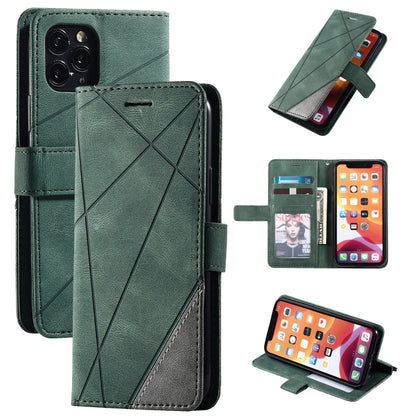 Skin Feel Splicing Horizontal Flip Leather Case with Holder & Card Slots & Wallet & Photo Frame, For iPhone XS / X, For iPhone 6 Plus, For iPhone 6, For iPhone 7 Plus, For iPhone 11, For iPhone 11 Pro, For iPhone 11 Pro Max                             ...