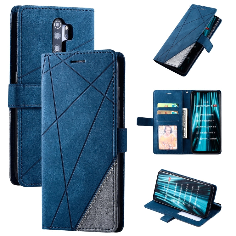 Skin Feel Splicing Horizontal Flip Leather Case with Holder & Card Slots & Wallet & Photo Frame, For iPhone XS / X, For iPhone 6 Plus, For iPhone 6, For iPhone 7 Plus, For iPhone 11, For iPhone 11 Pro, For iPhone 11 Pro Max                             ...