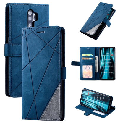 Skin Feel Splicing Horizontal Flip Leather Case with Holder & Card Slots & Wallet & Photo Frame, For iPhone XS / X, For iPhone 6 Plus, For iPhone 6, For iPhone 7 Plus, For iPhone 11, For iPhone 11 Pro, For iPhone 11 Pro Max                             ...