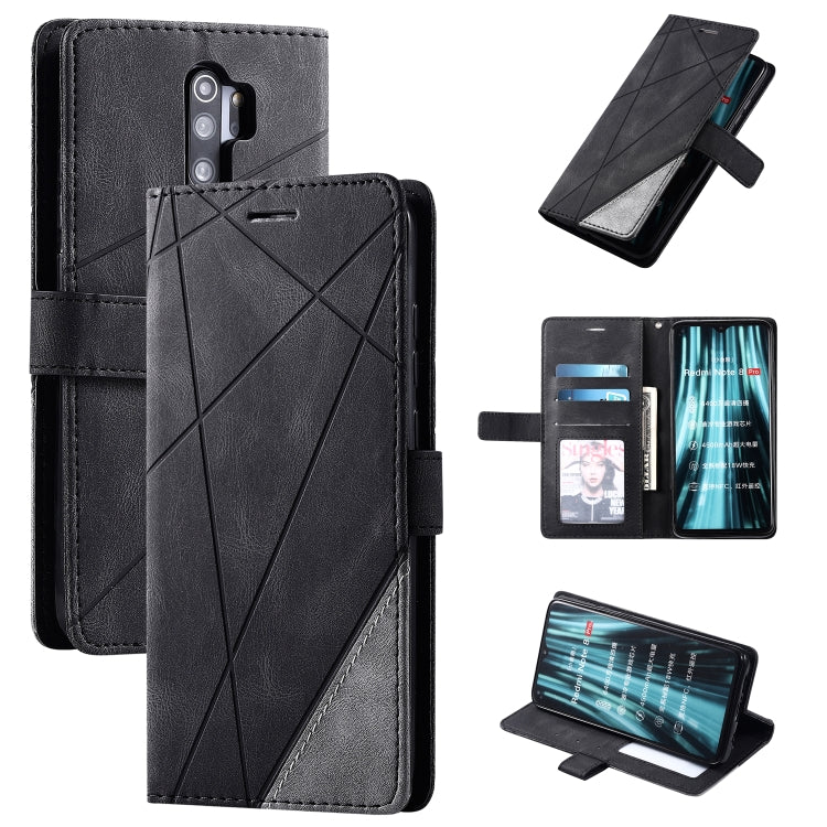 Skin Feel Splicing Horizontal Flip Leather Case with Holder & Card Slots & Wallet & Photo Frame, For iPhone XS / X, For iPhone 6 Plus, For iPhone 6, For iPhone 7 Plus, For iPhone 11, For iPhone 11 Pro, For iPhone 11 Pro Max                             ...