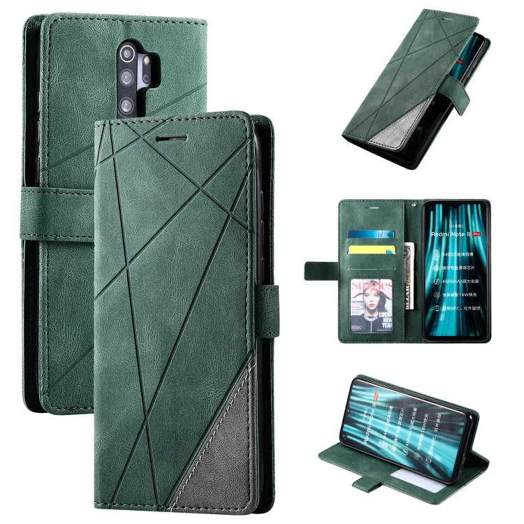 Skin Feel Splicing Horizontal Flip Leather Case with Holder & Card Slots & Wallet & Photo Frame, For iPhone XS / X, For iPhone 6 Plus, For iPhone 6, For iPhone 7 Plus, For iPhone 11, For iPhone 11 Pro, For iPhone 11 Pro Max                             ...