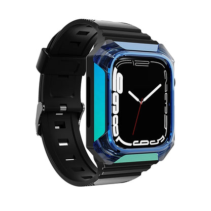 Armor Case Integrated TPU Watch Band, For Apple Watch SE 2025 / 2023 44mm, For Apple Watch SE 2025 / 2023 40mm, For Apple Watch Series 11 / 10 42mm, For Apple Watch Ultra 3 / 2 49mm, For Apple Watch 9 45mm, For Apple Watch 9 41mm                       ...