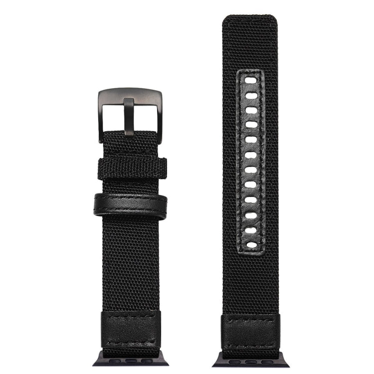 Nylon Watchband, For Apple Watch Series 7 41mm / 6 & SE & 5 & 4 40mm / 3 & 2 & 1 38mm