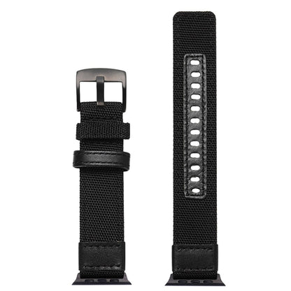 Nylon Watchband, For Apple Watch Series 7 41mm / 6 & SE & 5 & 4 40mm / 3 & 2 & 1 38mm