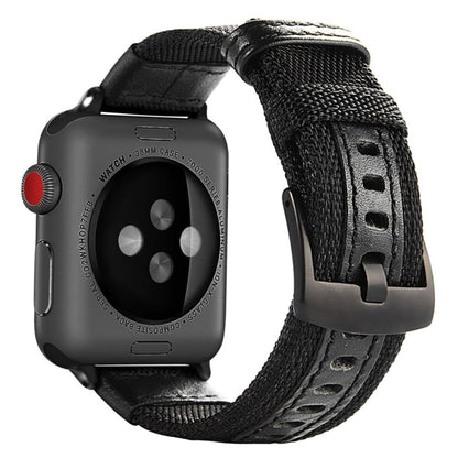 Nylon Watchband, For Apple Watch Series 7 41mm / 6 & SE & 5 & 4 40mm / 3 & 2 & 1 38mm