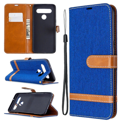 Denim Texture Horizontal Flip Leather Case with Holder & Card Slots & Wallet & Lanyard, For LG K61, For Nokia 1.3, For Samsung Galaxy A31