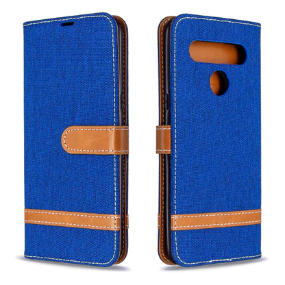 Denim Texture Horizontal Flip Leather Case with Holder & Card Slots & Wallet & Lanyard, For LG K61, For Nokia 1.3, For Samsung Galaxy A31