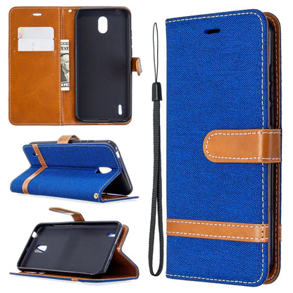 Denim Texture Horizontal Flip Leather Case with Holder & Card Slots & Wallet & Lanyard, For LG K61, For Nokia 1.3, For Samsung Galaxy A31