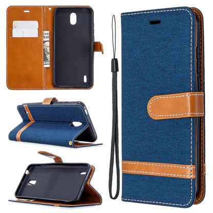 Denim Texture Horizontal Flip Leather Case with Holder & Card Slots & Wallet & Lanyard, For LG K61, For Nokia 1.3, For Samsung Galaxy A31