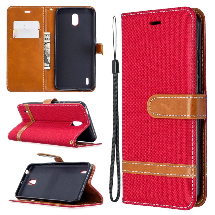 Denim Texture Horizontal Flip Leather Case with Holder & Card Slots & Wallet & Lanyard, For LG K61, For Nokia 1.3, For Samsung Galaxy A31