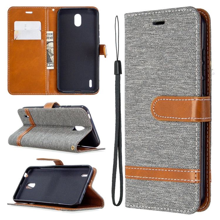 Denim Texture Horizontal Flip Leather Case with Holder & Card Slots & Wallet & Lanyard, For LG K61, For Nokia 1.3, For Samsung Galaxy A31
