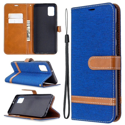Denim Texture Horizontal Flip Leather Case with Holder & Card Slots & Wallet & Lanyard, For LG K61, For Nokia 1.3, For Samsung Galaxy A31
