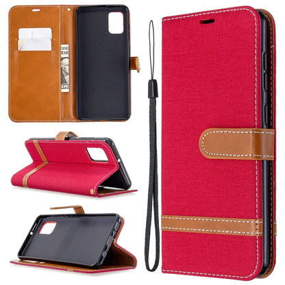 Denim Texture Horizontal Flip Leather Case with Holder & Card Slots & Wallet & Lanyard, For LG K61, For Nokia 1.3, For Samsung Galaxy A31