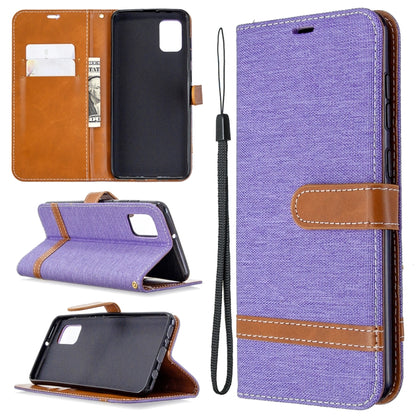 Denim Texture Horizontal Flip Leather Case with Holder & Card Slots & Wallet & Lanyard, For LG K61, For Nokia 1.3, For Samsung Galaxy A31