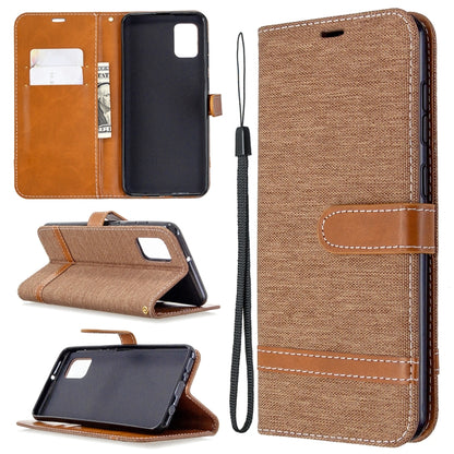 Denim Texture Horizontal Flip Leather Case with Holder & Card Slots & Wallet & Lanyard, For LG K61, For Nokia 1.3, For Samsung Galaxy A31