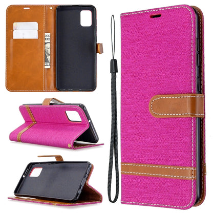 Denim Texture Horizontal Flip Leather Case with Holder & Card Slots & Wallet & Lanyard, For LG K61, For Nokia 1.3, For Samsung Galaxy A31