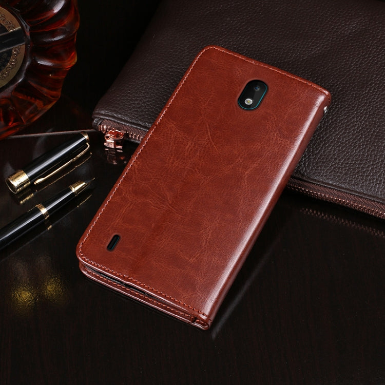 idewei 30053A Crazy Horse Texture Horizontal Flip Leather Case with Holder & Card Slots & Wallet, For Nokia 1.3, For Nokia 5.3, For OPPO A12, For OPPO A52, For OPPO A92s, For OPPO Ace2