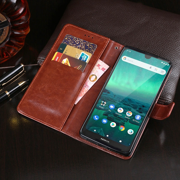 idewei 30053A Crazy Horse Texture Horizontal Flip Leather Case with Holder & Card Slots & Wallet, For Nokia 1.3, For Nokia 5.3, For OPPO A12, For OPPO A52, For OPPO A92s, For OPPO Ace2