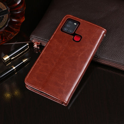 idewei 30053A Crazy Horse Texture Horizontal Flip Leather Case with Holder & Card Slots & Wallet, For Samsung Galaxy A21s, For Samsung Galaxy A41, For UMIDIGI A7 Pro, For Xiaomi Mi 10 Lite