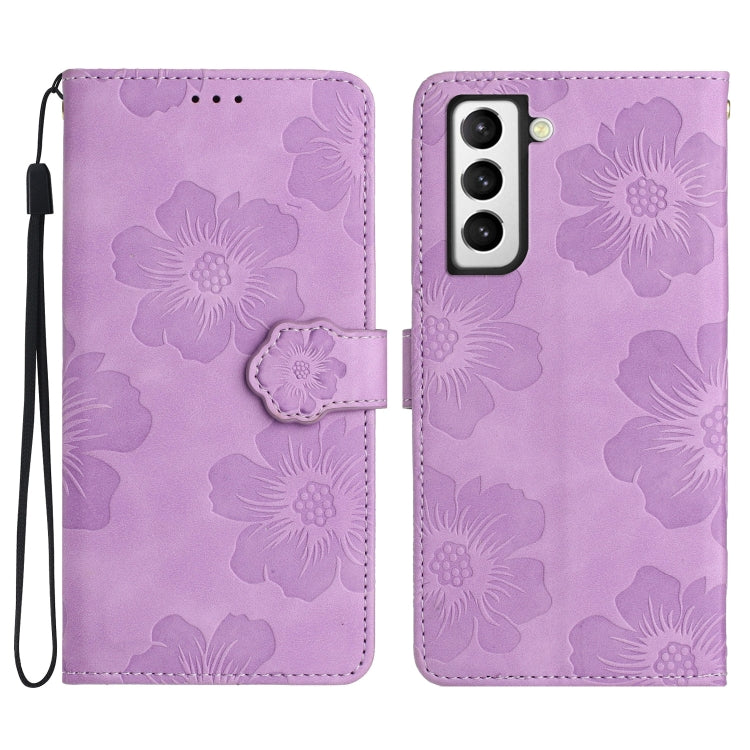 Flower Embossing Pattern Leather Phone Case, For Samsung Galaxy S23 5G, For Samsung Galaxy S23 Ultra 5G, For Samsung Galaxy S22 5G, For Samsung Galaxy S22+ 5G, For Samsung Galaxy S22 Ultra 5G, For Samsung Galaxy S21 5G, For Samsung Galaxy S21+ 5G      ...