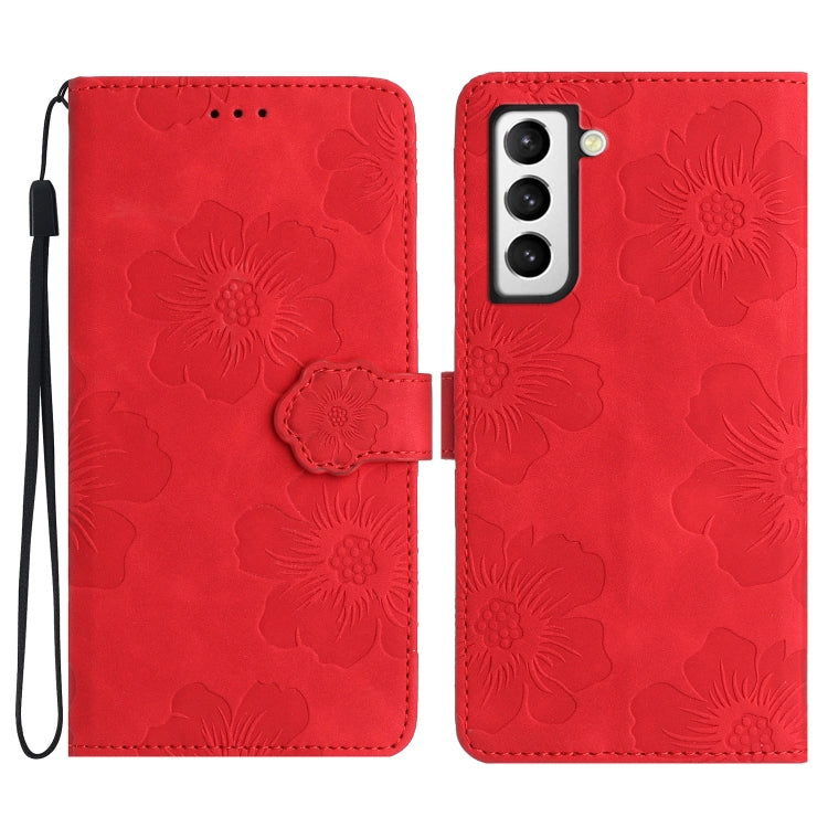 Flower Embossing Pattern Leather Phone Case, For Samsung Galaxy S23 5G, For Samsung Galaxy S23 Ultra 5G, For Samsung Galaxy S22 5G, For Samsung Galaxy S22+ 5G, For Samsung Galaxy S22 Ultra 5G, For Samsung Galaxy S21 5G, For Samsung Galaxy S21+ 5G      ...