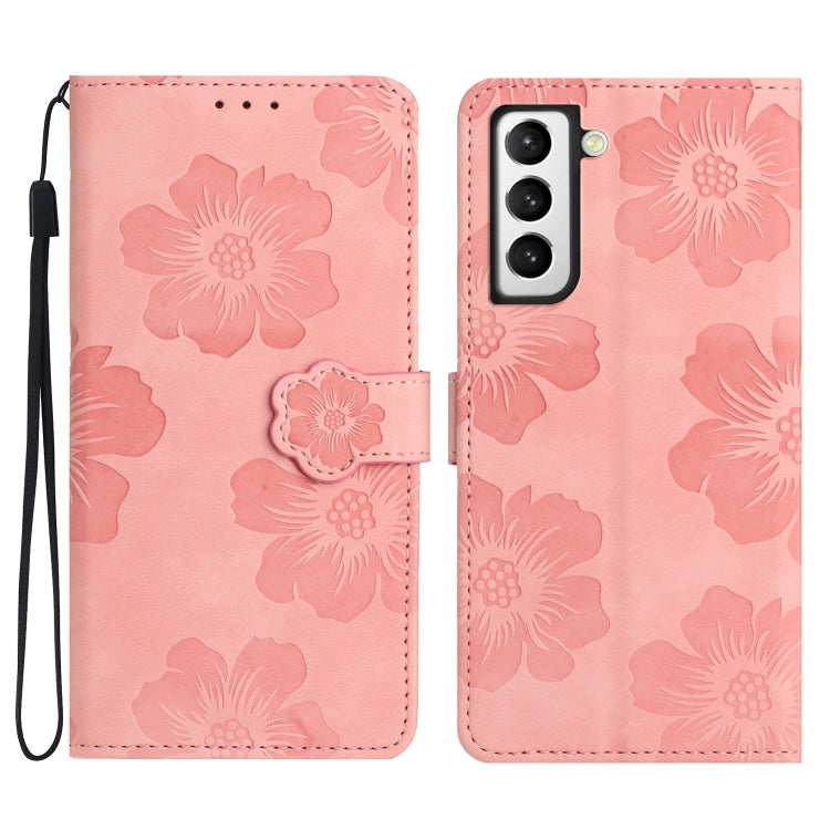 Flower Embossing Pattern Leather Phone Case, For Samsung Galaxy S23 5G, For Samsung Galaxy S23 Ultra 5G, For Samsung Galaxy S22 5G, For Samsung Galaxy S22+ 5G, For Samsung Galaxy S22 Ultra 5G, For Samsung Galaxy S21 5G, For Samsung Galaxy S21+ 5G      ...