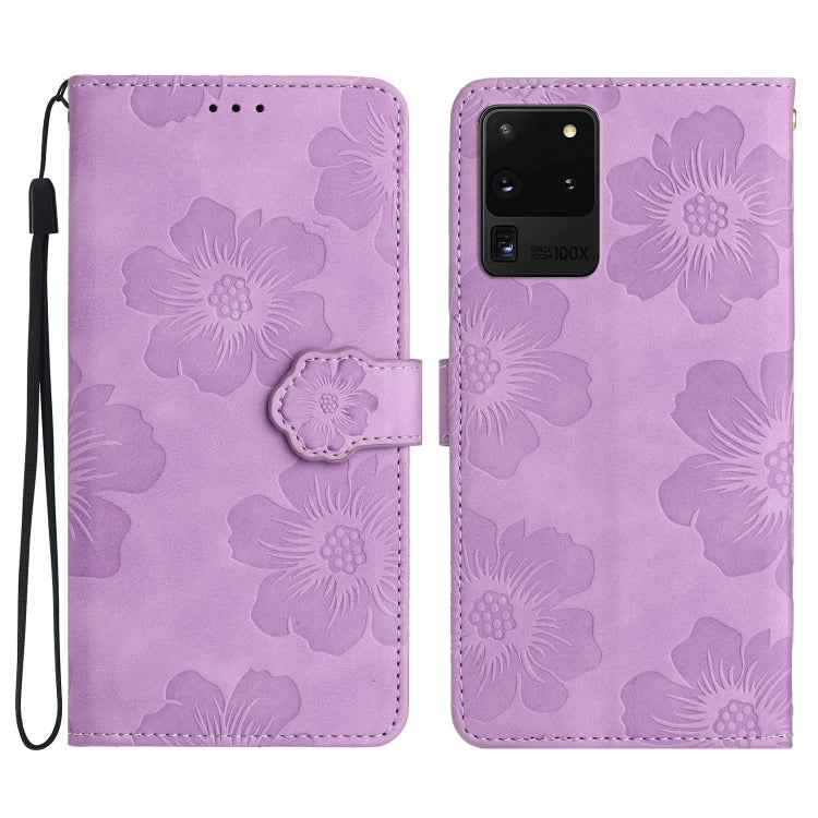 Flower Embossing Pattern Leather Phone Case, For Samsung Galaxy S20, For Samsung Galaxy S20+, For Samsung Galaxy S20 Ultra, For Samsung Galaxy S20 FE, For Samsung Galaxy S10, For Samsung Galaxy S10+, For Samsung Galaxy S10e, For Samsung Galaxy Note20  ...