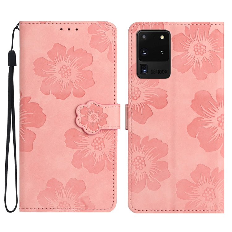 Flower Embossing Pattern Leather Phone Case, For Samsung Galaxy S20, For Samsung Galaxy S20+, For Samsung Galaxy S20 Ultra, For Samsung Galaxy S20 FE, For Samsung Galaxy S10, For Samsung Galaxy S10+, For Samsung Galaxy S10e, For Samsung Galaxy Note20  ...