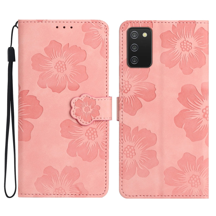 Flower Embossing Pattern Leather Phone Case, For Samsung Galaxy A25 5G, For Samsung Galaxy S24 Ultra 5G, For Samsung Galaxy A35 5G, For Samsung Galaxy A02s / F02s 164, For Samsung Galaxy A15, For Samsung Galaxy A02s EU, For Samsung Galaxy A05          ...