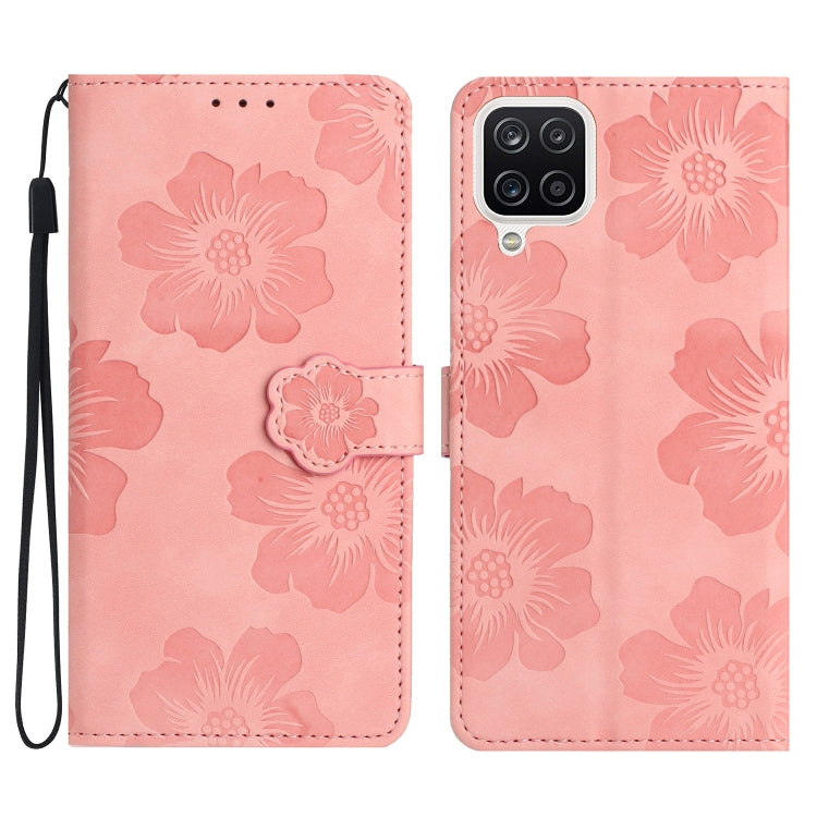 Flower Embossing Pattern Leather Phone Case, For Samsung Galaxy A12, For Samsung Galaxy A13 4G, For Samsung Galaxy A13 5G, For Samsung Galaxy A14 5G, For Samsung Galaxy A20 / A30, For Samsung Galaxy A20e, For Samsung Galaxy A20s, For Samsung Galaxy A21...