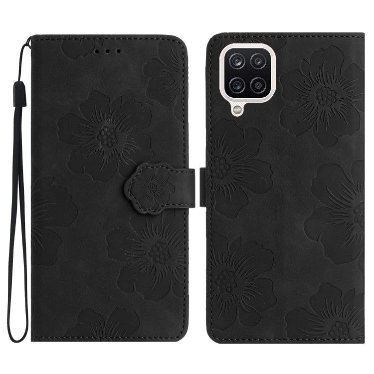 Flower Embossing Pattern Leather Phone Case, For Samsung Galaxy A12, For Samsung Galaxy A13 4G, For Samsung Galaxy A13 5G, For Samsung Galaxy A14 5G, For Samsung Galaxy A20 / A30, For Samsung Galaxy A20e, For Samsung Galaxy A20s, For Samsung Galaxy A21...