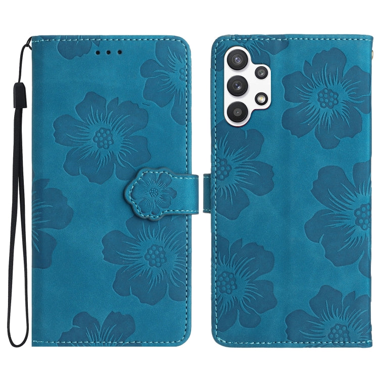 Flower Embossing Pattern Leather Phone Case, For Samsung Galaxy A12, For Samsung Galaxy A13 4G, For Samsung Galaxy A13 5G, For Samsung Galaxy A14 5G, For Samsung Galaxy A20 / A30, For Samsung Galaxy A20e, For Samsung Galaxy A20s, For Samsung Galaxy A21...