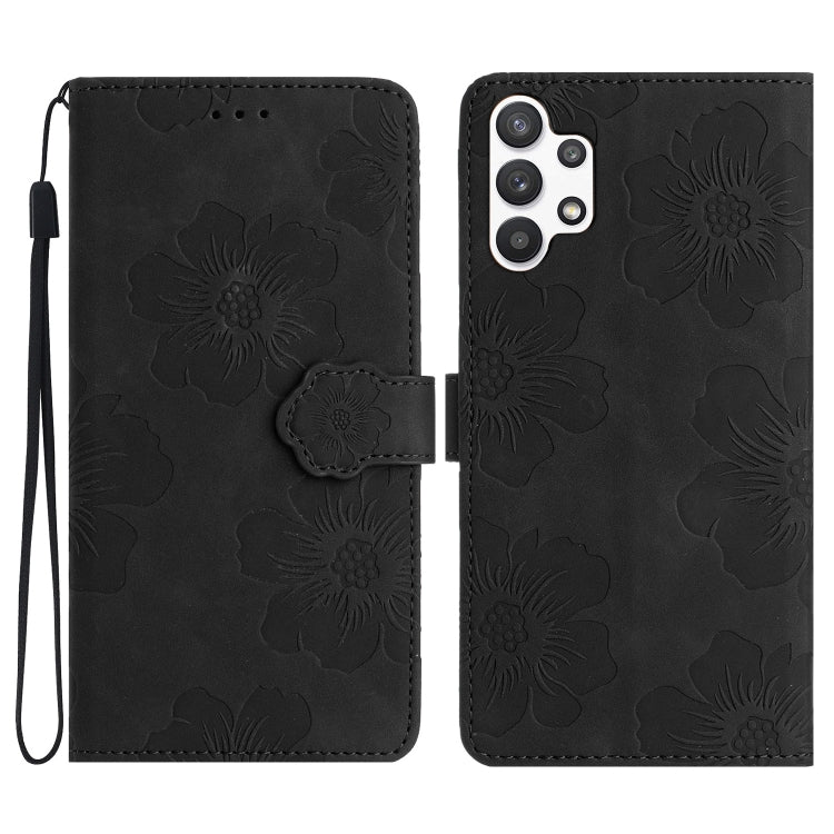 Flower Embossing Pattern Leather Phone Case, For Samsung Galaxy A12, For Samsung Galaxy A13 4G, For Samsung Galaxy A13 5G, For Samsung Galaxy A14 5G, For Samsung Galaxy A20 / A30, For Samsung Galaxy A20e, For Samsung Galaxy A20s, For Samsung Galaxy A21...