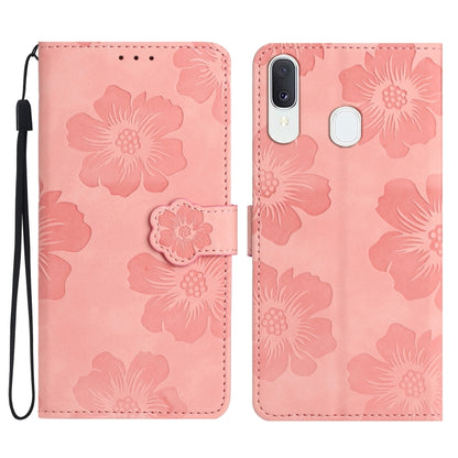 Flower Embossing Pattern Leather Phone Case, For Samsung Galaxy A12, For Samsung Galaxy A13 4G, For Samsung Galaxy A13 5G, For Samsung Galaxy A14 5G, For Samsung Galaxy A20 / A30, For Samsung Galaxy A20e, For Samsung Galaxy A20s, For Samsung Galaxy A21...