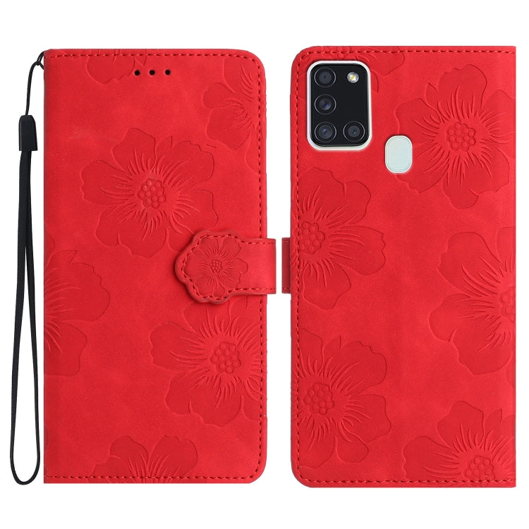 Flower Embossing Pattern Leather Phone Case, For Samsung Galaxy A12, For Samsung Galaxy A13 4G, For Samsung Galaxy A13 5G, For Samsung Galaxy A14 5G, For Samsung Galaxy A20 / A30, For Samsung Galaxy A20e, For Samsung Galaxy A20s, For Samsung Galaxy A21...