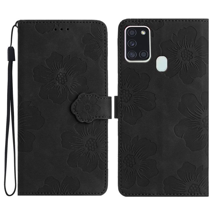 Flower Embossing Pattern Leather Phone Case, For Samsung Galaxy A12, For Samsung Galaxy A13 4G, For Samsung Galaxy A13 5G, For Samsung Galaxy A14 5G, For Samsung Galaxy A20 / A30, For Samsung Galaxy A20e, For Samsung Galaxy A20s, For Samsung Galaxy A21...