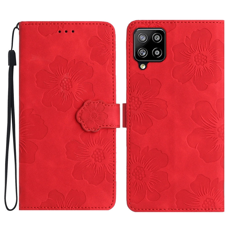 Flower Embossing Pattern Leather Phone Case, For Samsung Galaxy A12, For Samsung Galaxy A13 4G, For Samsung Galaxy A13 5G, For Samsung Galaxy A14 5G, For Samsung Galaxy A20 / A30, For Samsung Galaxy A20e, For Samsung Galaxy A20s, For Samsung Galaxy A21...