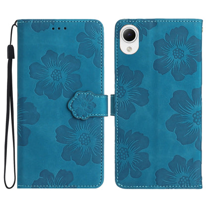 Flower Embossing Pattern Leather Phone Case, For Samsung Galaxy A22 5G, For Samsung Galaxy A23 5G, For Samsung Galaxy A23e / A23s, For Samsung Galaxy A32 4G, For Samsung Galaxy A32 5G, For Samsung Galaxy A33 5G, For Samsung Galaxy A34 5G               ...
