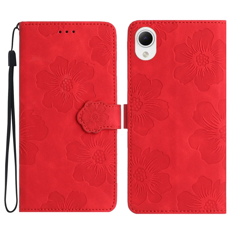 Flower Embossing Pattern Leather Phone Case, For Samsung Galaxy A22 5G, For Samsung Galaxy A23 5G, For Samsung Galaxy A23e / A23s, For Samsung Galaxy A32 4G, For Samsung Galaxy A32 5G, For Samsung Galaxy A33 5G, For Samsung Galaxy A34 5G               ...